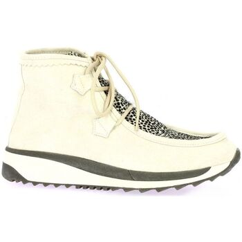 Chaussures Femme Boots Gaimo Boots cuir velours Beige