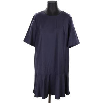 Vêtements Femme Robes Plat : 0 cm Robe en laine Marine