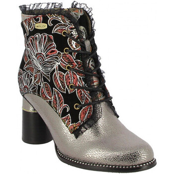 Chaussures Femme cleats Boots Laura Vita gucstoo 11 Gris/Argent