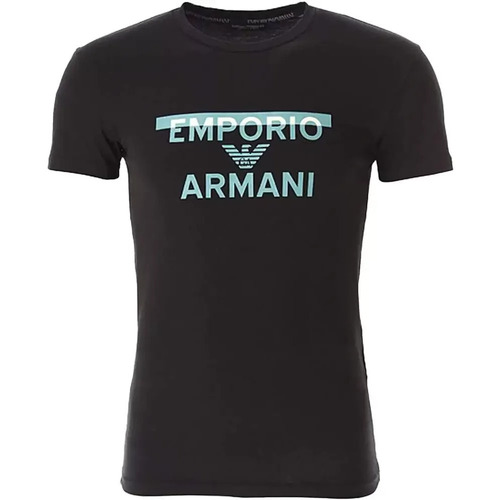 Vêtements Homme T-shirts manches courtes Emporio Armani authentic Noir