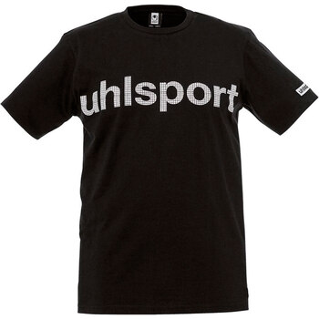 Vêtements Homme Polos manches courtes Uhlsport ESSENTIAL PROMO T-Shirt Noir