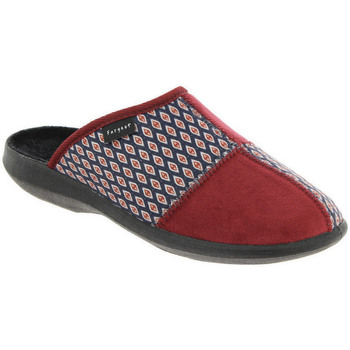 Chaussures Femme Mules Fargeot Mules BIRMANIE Rouge