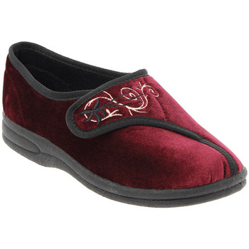 Chaussures Femme Chaussons Fargeot Chaussons BABIOLE Rouge