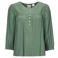 Vêtements Femme Chemises / Chemisiers Levi's HALSEY 3/4 SLV BLOUSE Vert