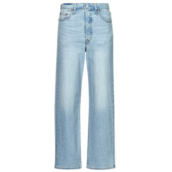 Vêtements Femme Jeans droit Levi's RIBCAGE STRAIGHT ANKLE Lightweight COOL BLUE POPSICLE