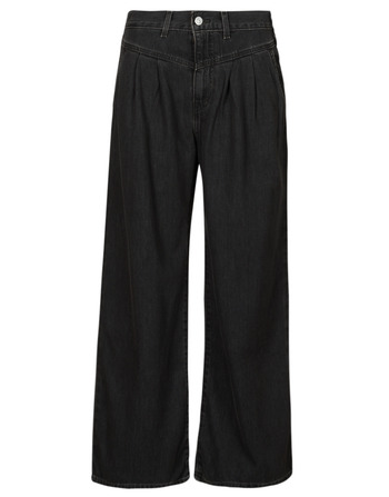 Vêtements Femme PRINCE Jeans flare / larges Levi's FEATHERWEIGHT BAGGY Lightweight Noir