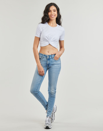 Vêtements Femme comfy Jeans skinny Levi's 711 DOUBLE BUTTON Bleu