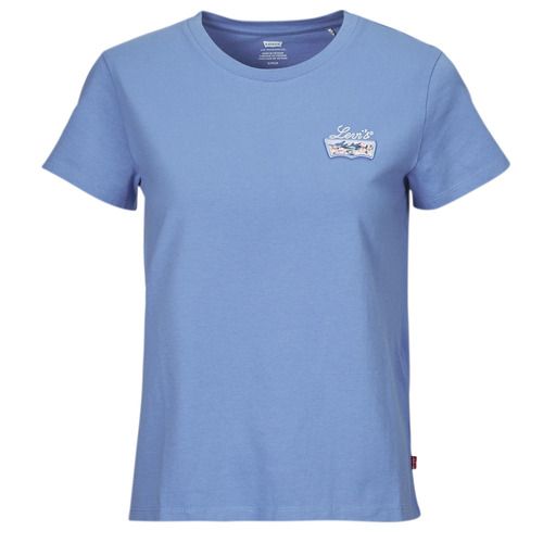Vêtements Femme T-shirts Urchins manches courtes Levi's THE PERFECT TEE Bleu