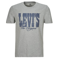 Vêtements Homme T-shirts manches courtes Levi's GRAPHIC CREWNECK TEE WESTERN HTG LOGO MIDTONE HEATHER GREY