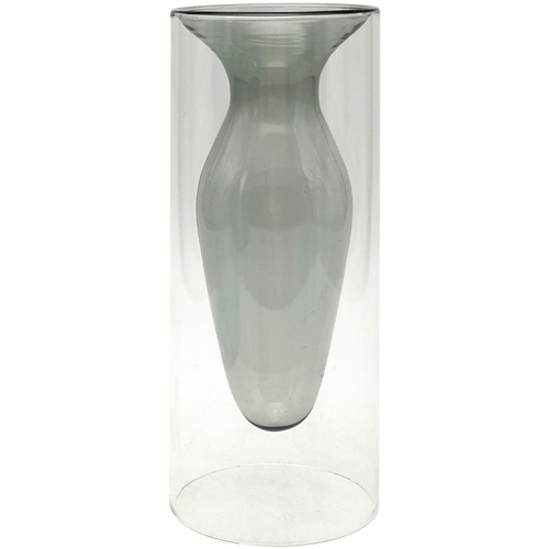 Maison & Déco Vases / caches pots d'intérieur Signes Grimalt Vase En Cristal Gris