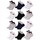 Sous-vêtements Femme Chaussettes Lotto Pack de 12 paires QUARTER 2314 36/41 Multicolore
