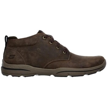 Chaussures Homme Bottes Skechers BOTIN HOMBRE  RELAXED FIT HARPER 64857 Marron
