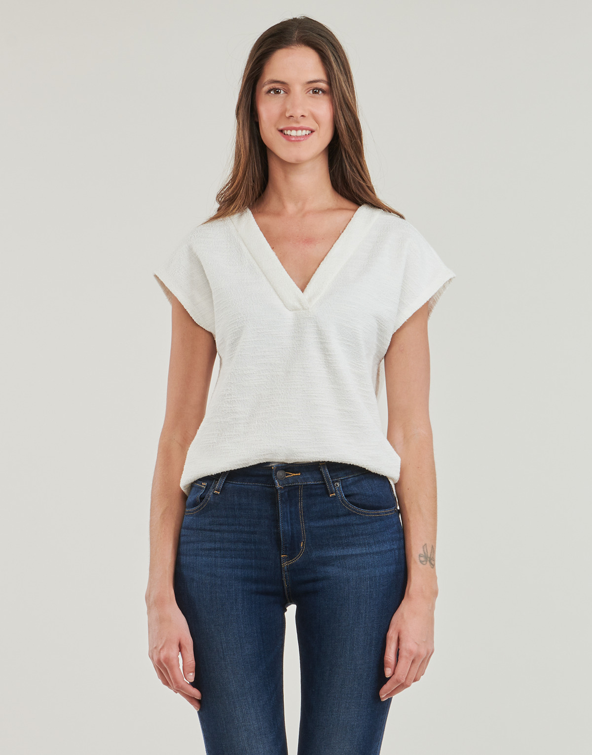Vêtements Femme Tops / Blouses Vila VIAMY Blanc