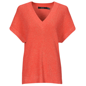 Vêtements Femme choisissez une jupe évasée dans une couleur vive Vero Moda VMNEWLEXSUN  Rouge