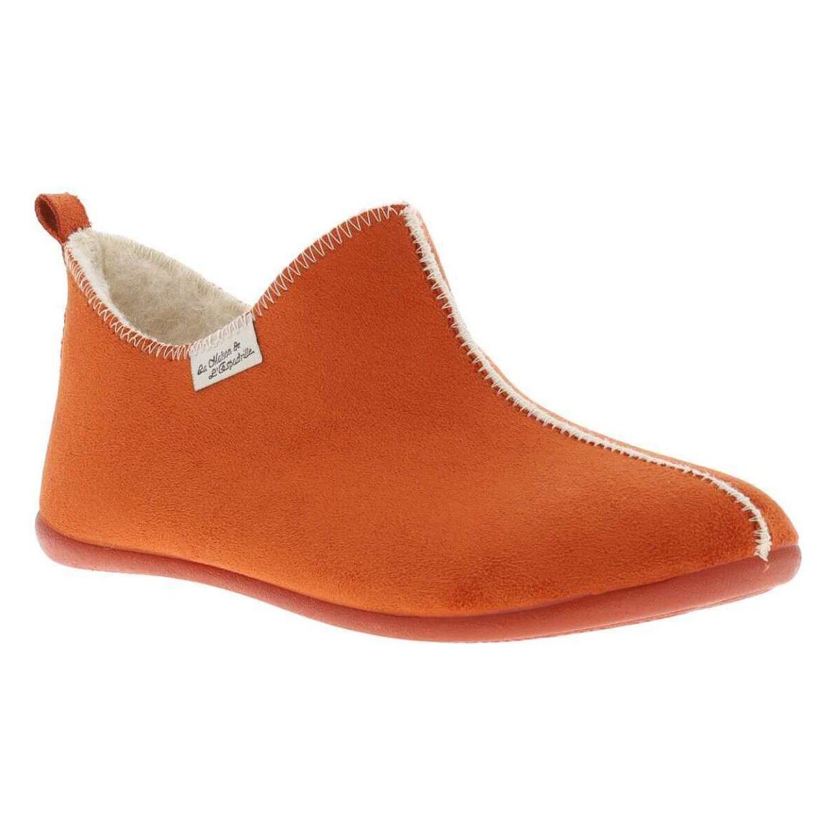 Chaussures Femme Chaussons La Maison De L'espadrille 20653CHAH23 Orange
