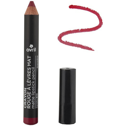 Beauté Femme Rouges à lèvres Avril Crayon Rouge à Lèvres Mat Certifié Bio Rouge