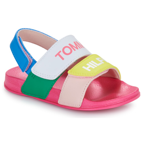 Chaussures Fille Sandales et Nu-pieds Tommy Blue Hilfiger JOEL Multicolore