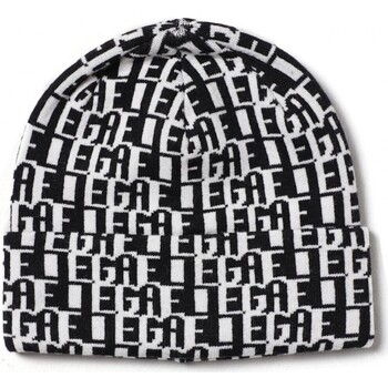 Accessoires textile Femme Bonnets GaËlle Paris Bonnet tricot avec logo all-over Noir