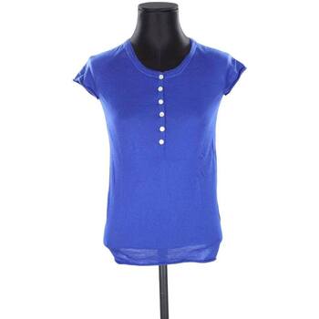 Vêtements Femme Débardeurs / T-shirts sans manche Les Petites Top en soie Bleu