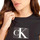 Vêtements Femme T-shirts manches courtes Calvin Klein Jeans Monogramme Noir
