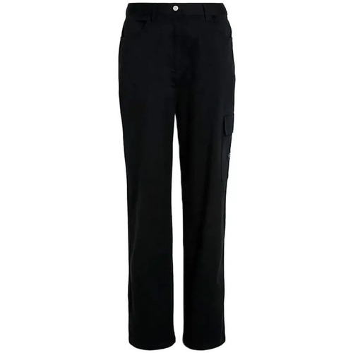 Vêtements Femme Pantalons Calvin Klein Jeans Cargo Noir