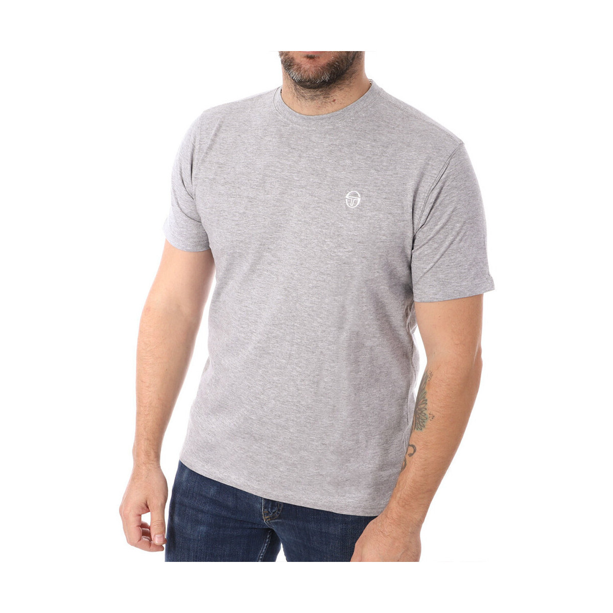 Vêtements Homme T-shirts manches courtes Sergio Tacchini ST-103.10007 Gris