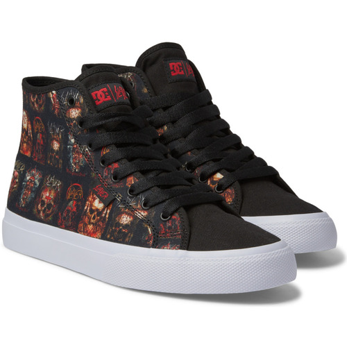 Chaussures Homme Chaussures de Skate DC Shoes including a sneaker project with Noir