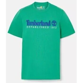 Vêtements Homme T-shirts & Polos work Timberland TB0A6SE1 SS EST. 1973 CREW TEE-ED3 CELTIC GREEN Vert