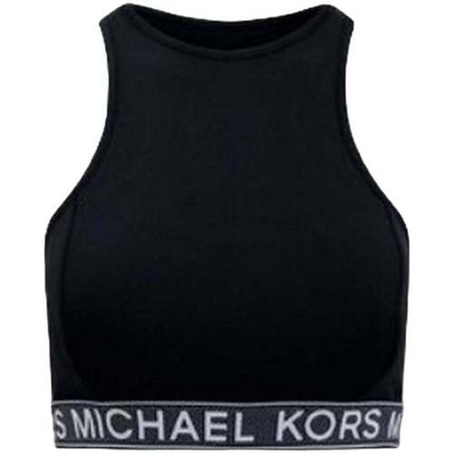 Vêtements Femme Pleated Slip Midi Dress MICHAEL Michael Kors  Noir