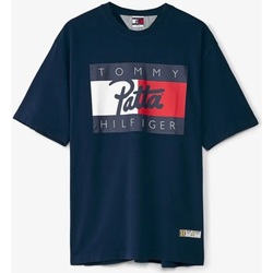 Vêtements Homme T-shirts manches courtes Tommy Hilfiger T-shirt Tommy Hilfiger x Patta (Sport Navy) Medium- NEUF Bleu