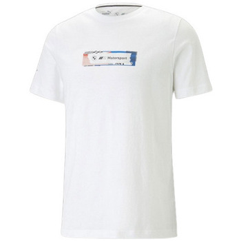 Vêtements Homme T-shirts & Polos Tee Puma TEE-SHIRT  BMW MMS -  WHITE - L Multicolore