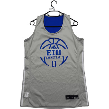 Vêtements Homme Débardeurs / T-shirts sans manche Kids adidas Originals Maillot  Réversible EIU Basketball NCAA Bleu