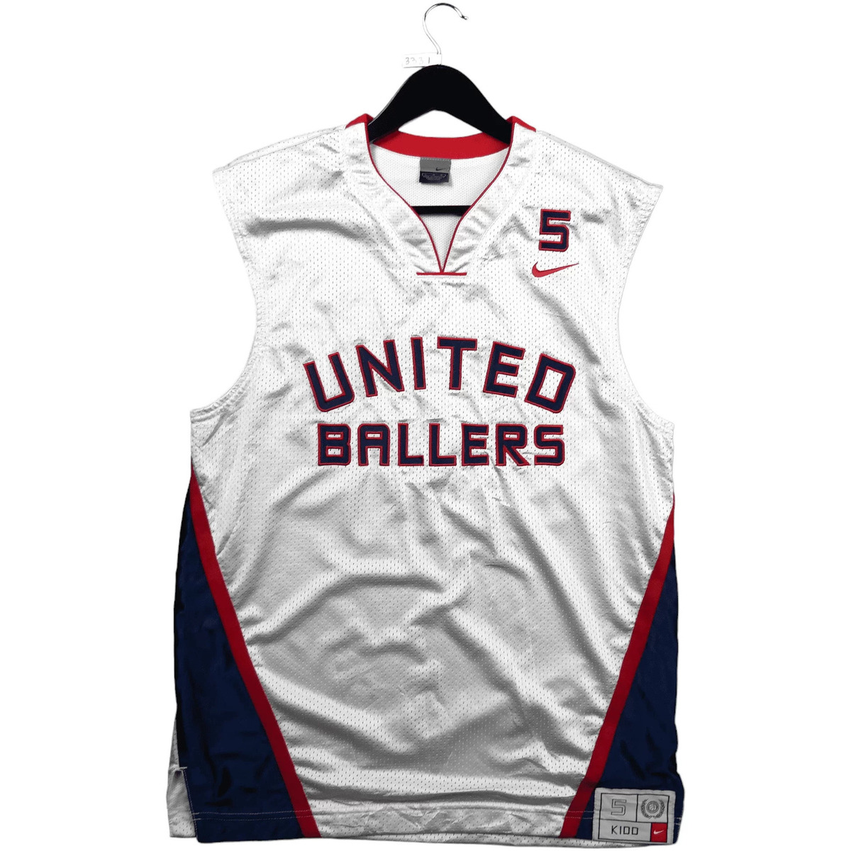 Vêtements Homme Débardeurs / T-shirts sans manche Nike Maillot  New Jersey United Ballers Kidd Gris