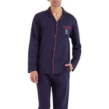 Vêtements Homme Pyjamas / Chemises de nuit Athena 154058VTAH23 Marine