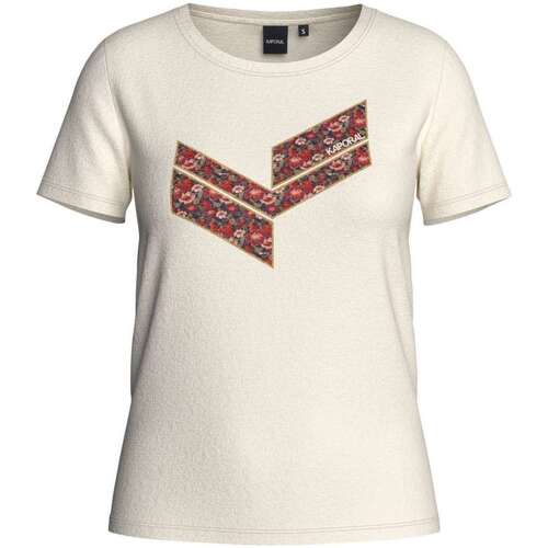 Vêtements Femme T-shirts manches courtes Kaporal 154939VTAH23 Beige