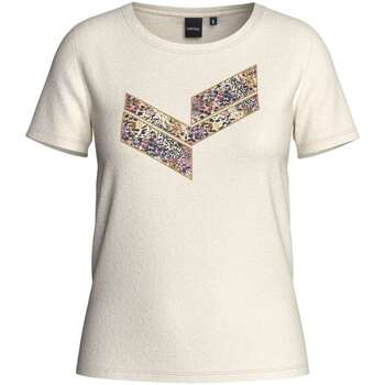 Vêtements Femme T-shirts manches courtes Kaporal 154940VTAH23 Beige