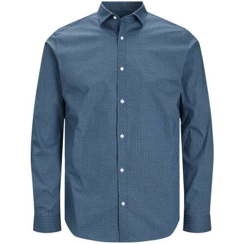 Vêtements Homme Chemises manches longues Premium By Jack & Jones 156311VTAH23 Marine