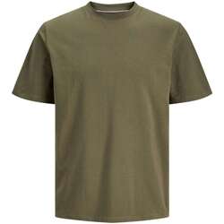 Vêtements Homme T-shirts manches courtes Premium By Jack & Jones 156340VTAH23 Kaki