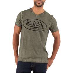 Vêtements Hilfiger T-shirts manches courtes Von Dutch 157060VTAH23 Kaki