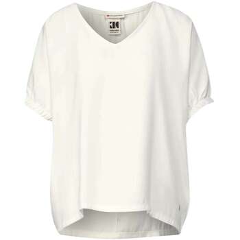 Vêtements Femme T-Shirt mit lockerem Schnitt Blau Street One 159021VTAH23 Beige