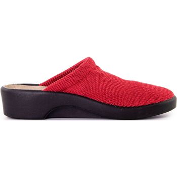 Chaussures Femme Chaussons Arcopedico Pantoufles Rouge