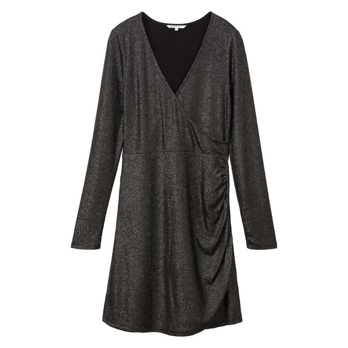 Vêtements Femme Robes courtes Tom Tailor 156986VTAH23 Noir