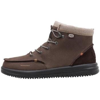 Chaussures Homme Boots Hey Dude BRADLEY LEATHER Marron