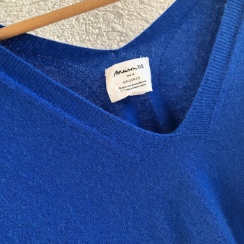 Vêtements Femme Pulls Maison 123 pull bleu en cachemire Maison 123 Bleu
