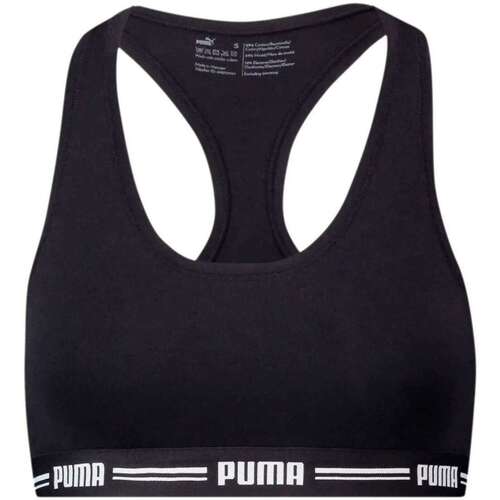 Vêtements Femme T-shirts manches courtes Puma 117217VTPER27 Noir