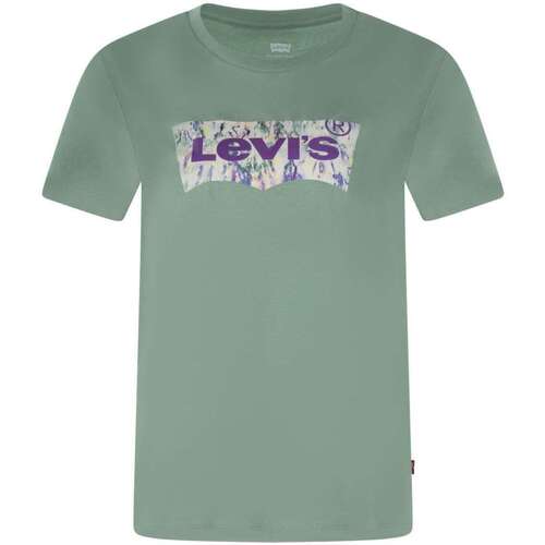 Vêtements Femme Dsquared2 Kids Icon-print cotton T-shirt Levi's 155182VTAH23 Vert