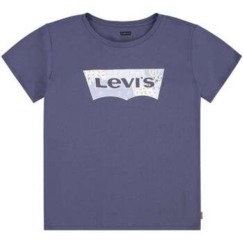 Vêtements Fille T-shirts manches courtes Levi's 155245VTAH23 Bleu