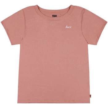 Vêtements Fille T-shirts manches courtes Levi's 155248VTAH23 Rose