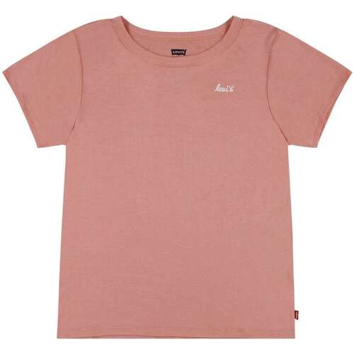 Vêtements Fille T-shirts manches courtes Levi's 155248VTAH23 Rose