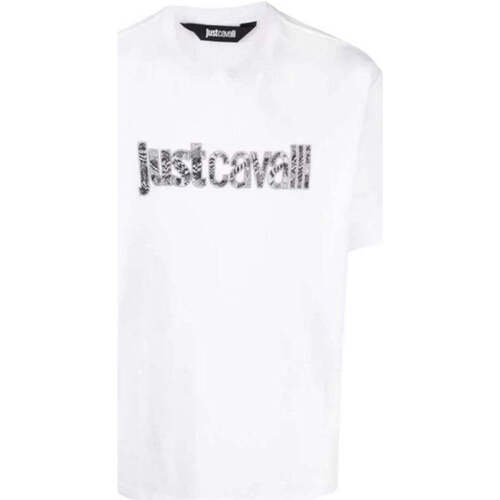 Vêtements Homme Débardeurs / T-shirts sans manche Roberto Cavalli  Blanc